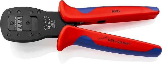 knipex-crimpzange-f-r-miniaturstecker-mqs-97-54-27-190-mm image 1
