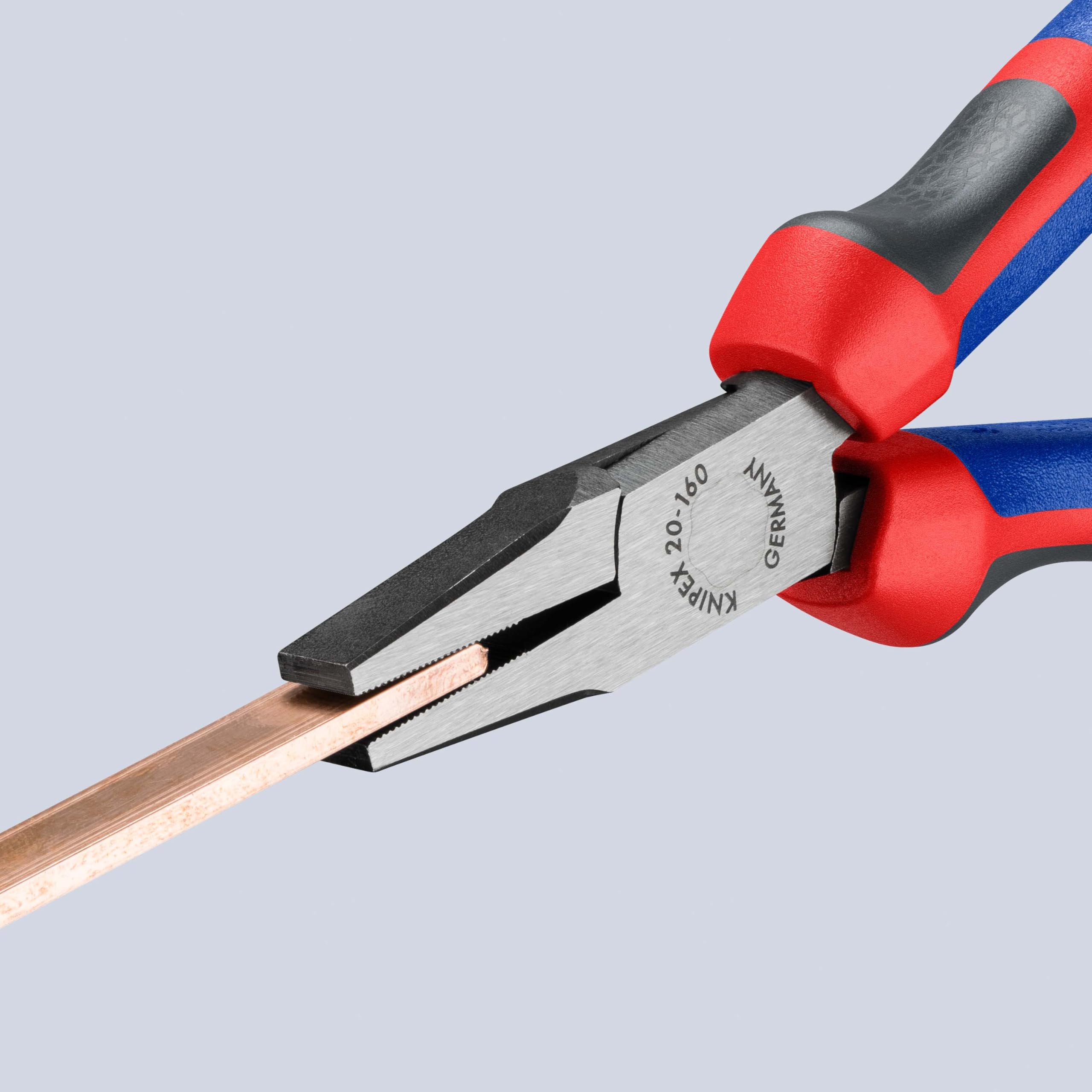 knipex-flachzange-20-02-160-mit-comfort-griffen-160-mm image 2