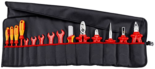 knipex-werkzeug-rolltasche-98-99-13-15-teilig-mit-isolierten-werkzeugen image 4