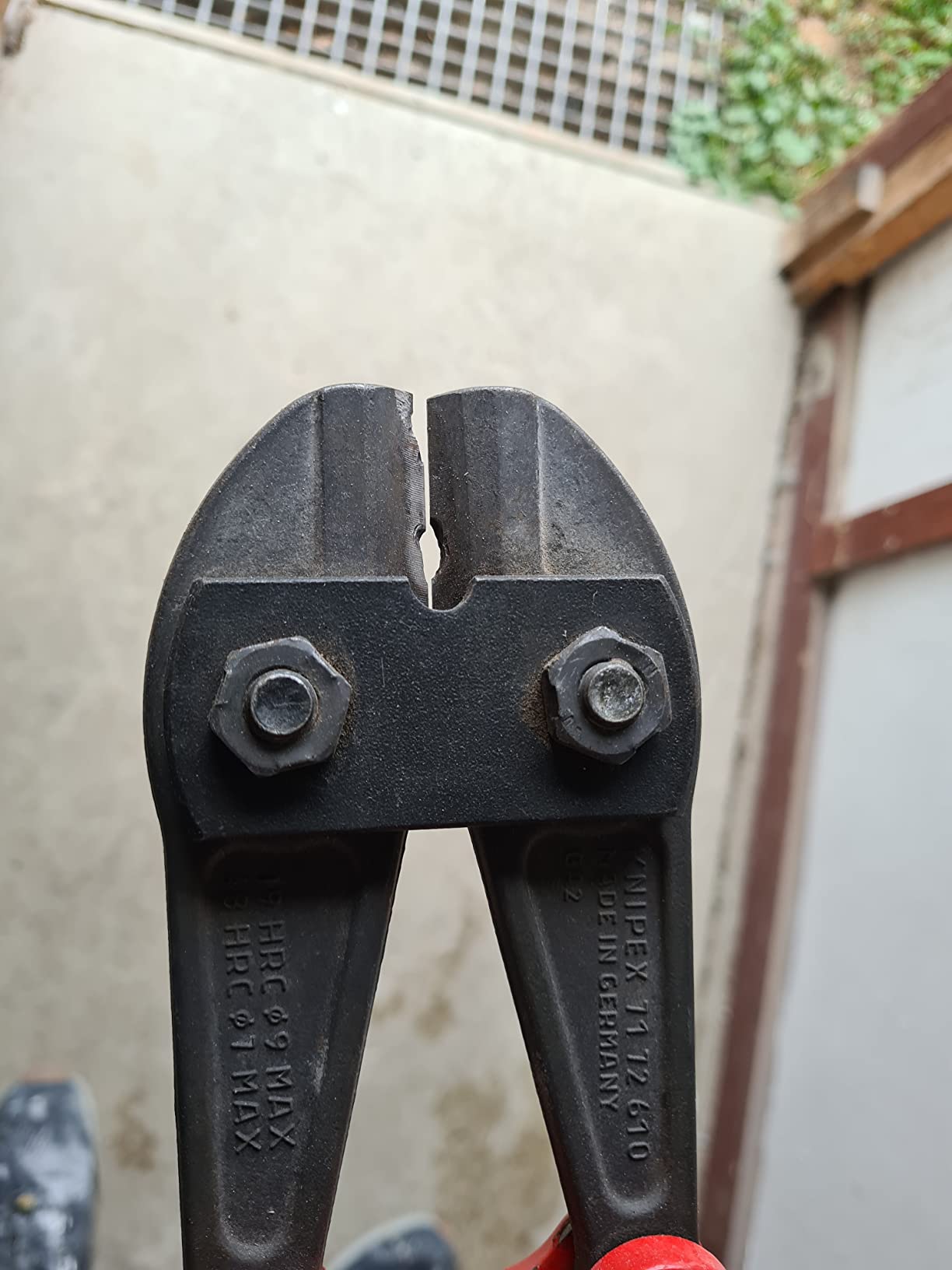 Alte Kette in Sekunden klein