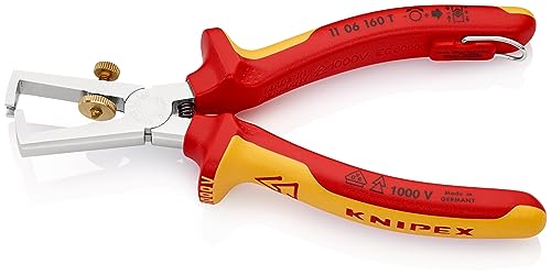 knipex-abisolierzange-11-06-160-t-vde-160-mm-verchromt-mit-absturzsicherung image 5