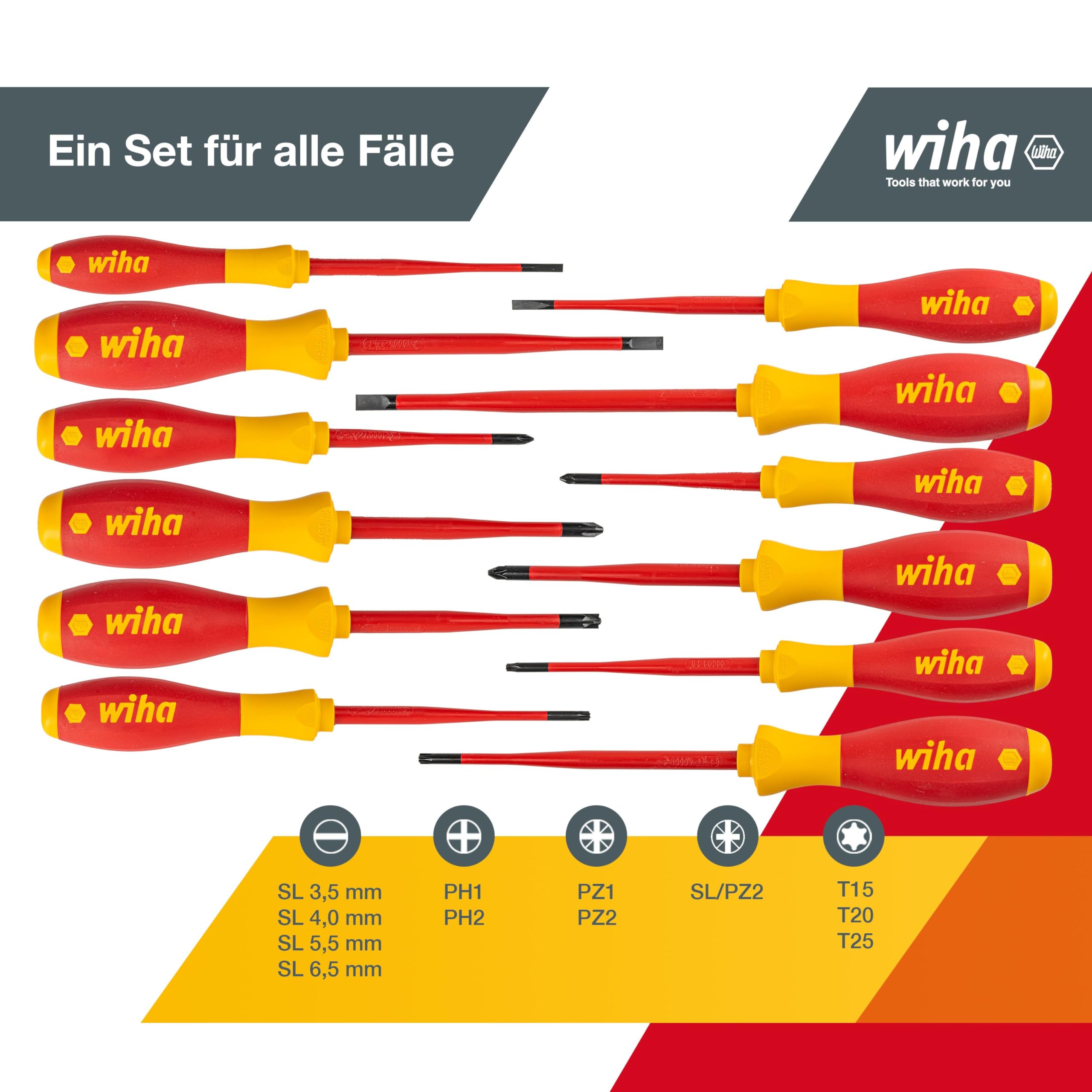 wiha-softfinish-electric-slimfix-schraubendreher-set-12-teilig-vde-1000v-41003 image 3