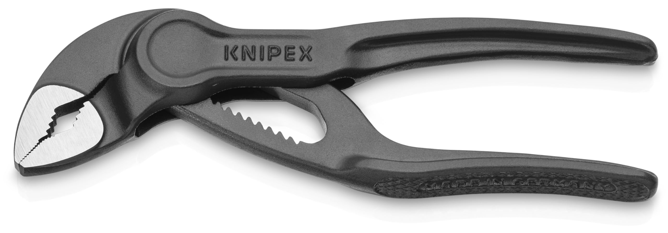 knipex-cobra-xs-87-00-100-bk-rohr-und-wasserpumpenzange-100-mm-sw-24-28-mm image 1