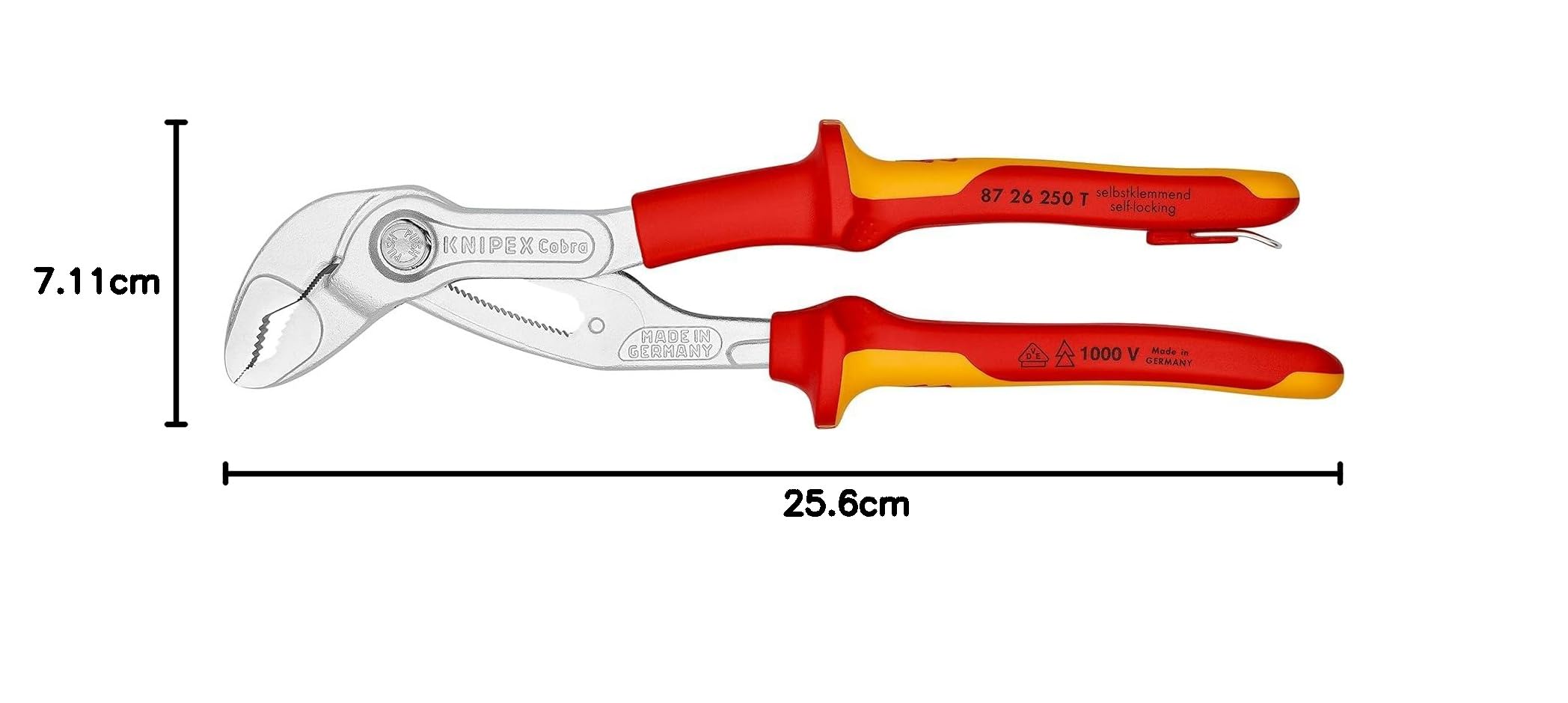 knipex-cobra-vde-87-26-250-t-bk-wasserpumpenzange-250-mm-blister image 5