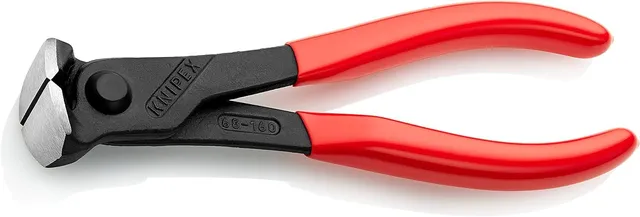 knipex-vornschneider-68-01-160-kneifzange-160-mm-kunststoff-berzogen-f-r-weichen image 1