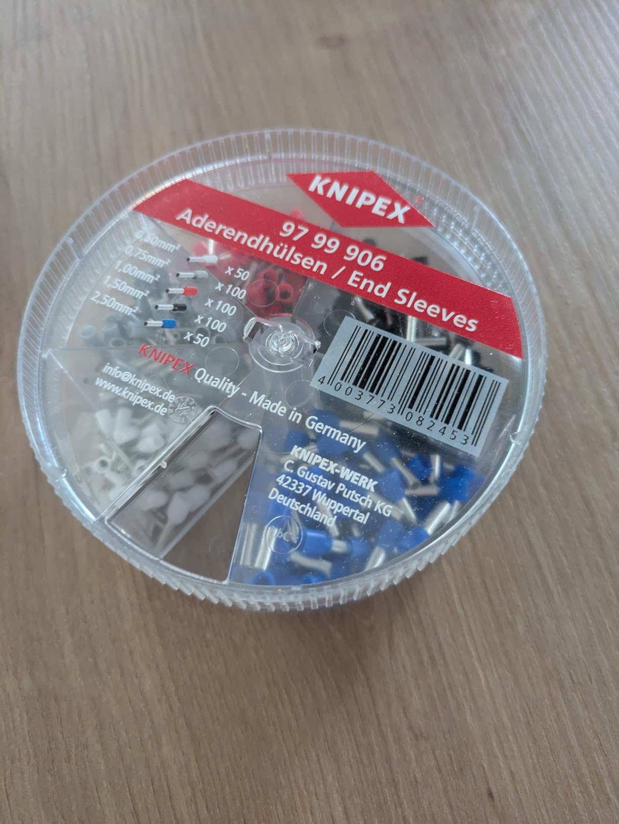 Perfekte Ergänzung zur Crimpzange