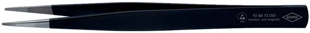knipex-pr-zisions-pinzette-esd-92-88-73-esd-130-mm-schwarz image 1