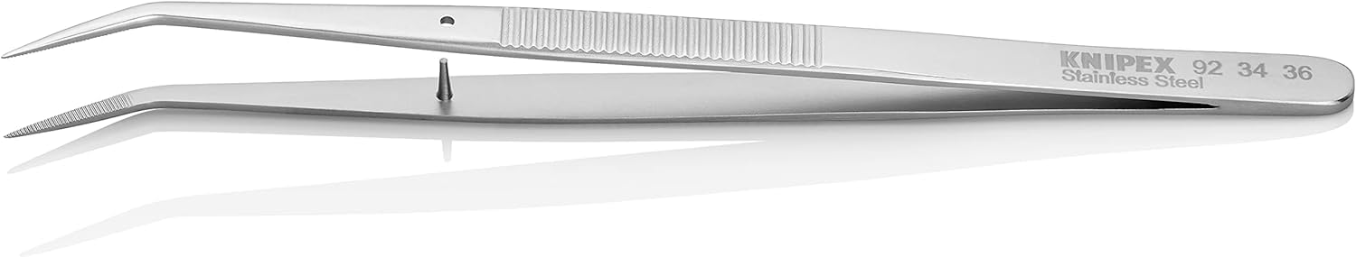 knipex-universalpinzette-152-mm-mattiert-geriffelt-92-34-36 image 2