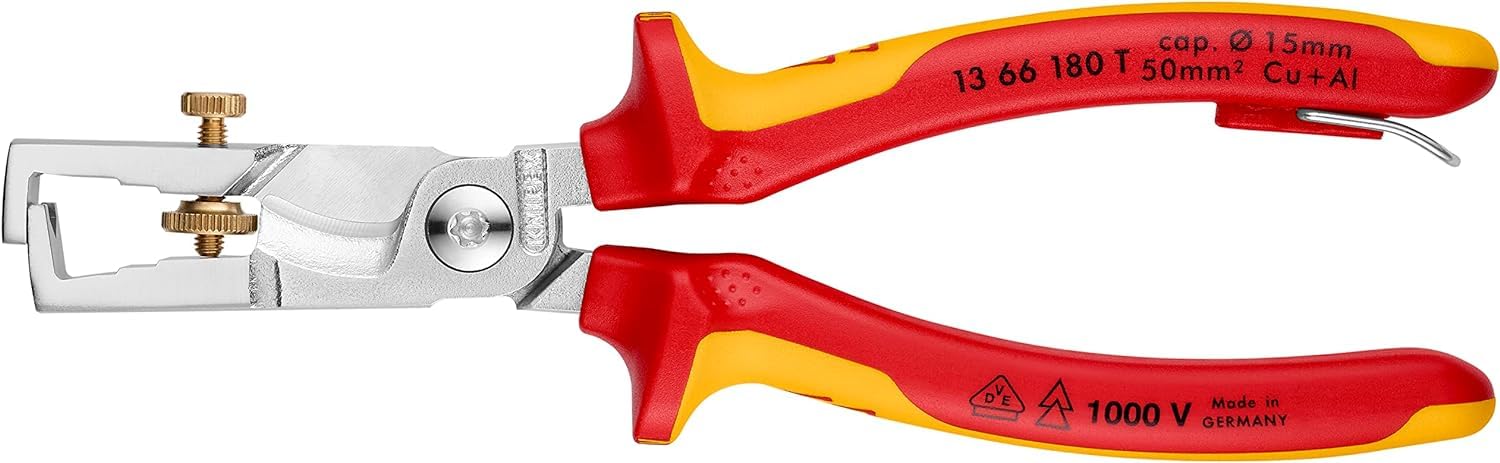 knipex-strix-13-66-180-t-bk-abisolierzange-mit-kabelschere-vde-180-mm image 3