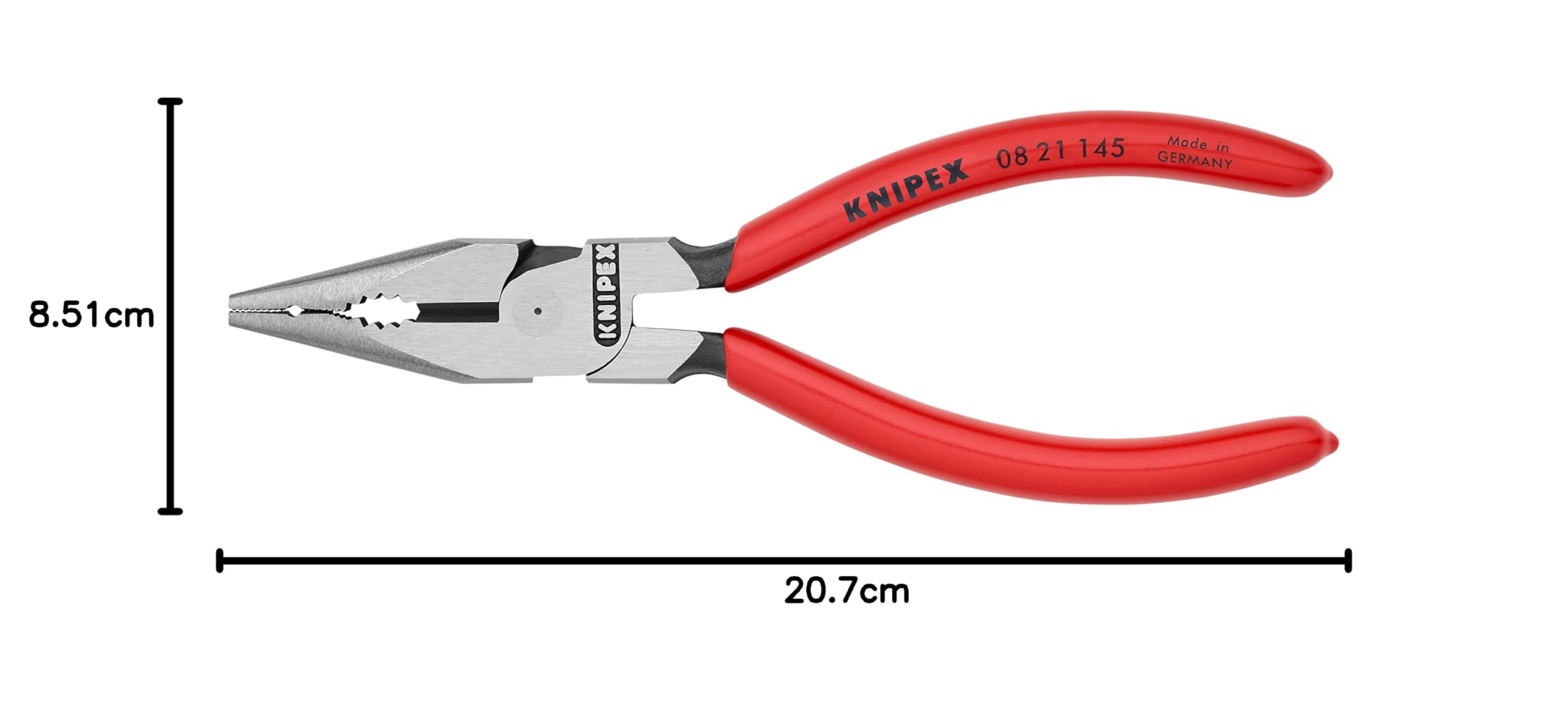 knipex-spitz-kombizange-08-21-145-sb-145-mm-mit-kunststoff-berzogen image 6