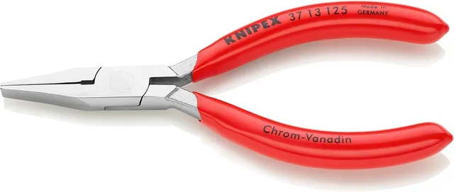 knipex-greifzange-37-13-125-f-r-feinmechanik-verchromt-125-mm image 1