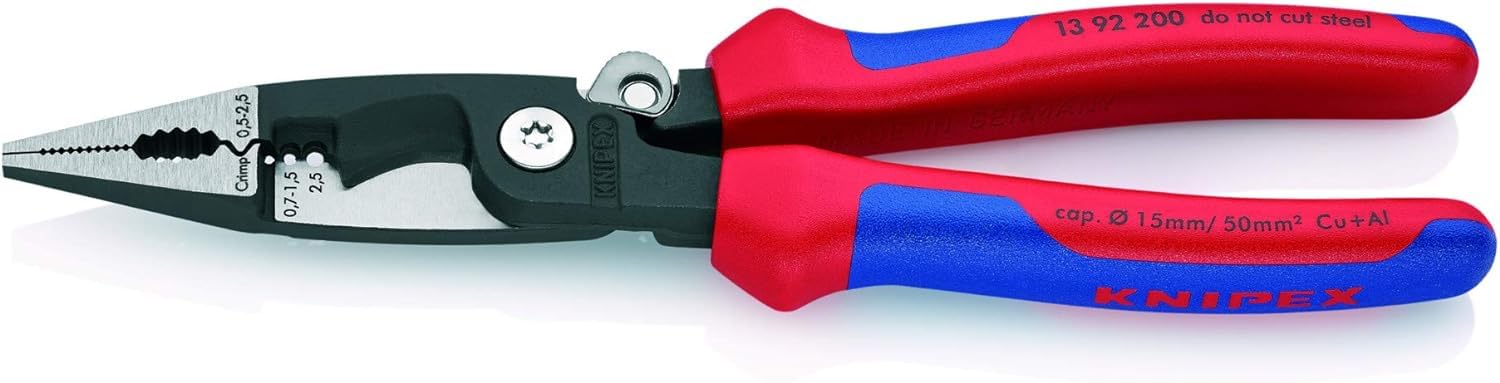 knipex-elektro-installationszange-13-92-200-multifunktionszange-200-mm-mit-mehrk image 3
