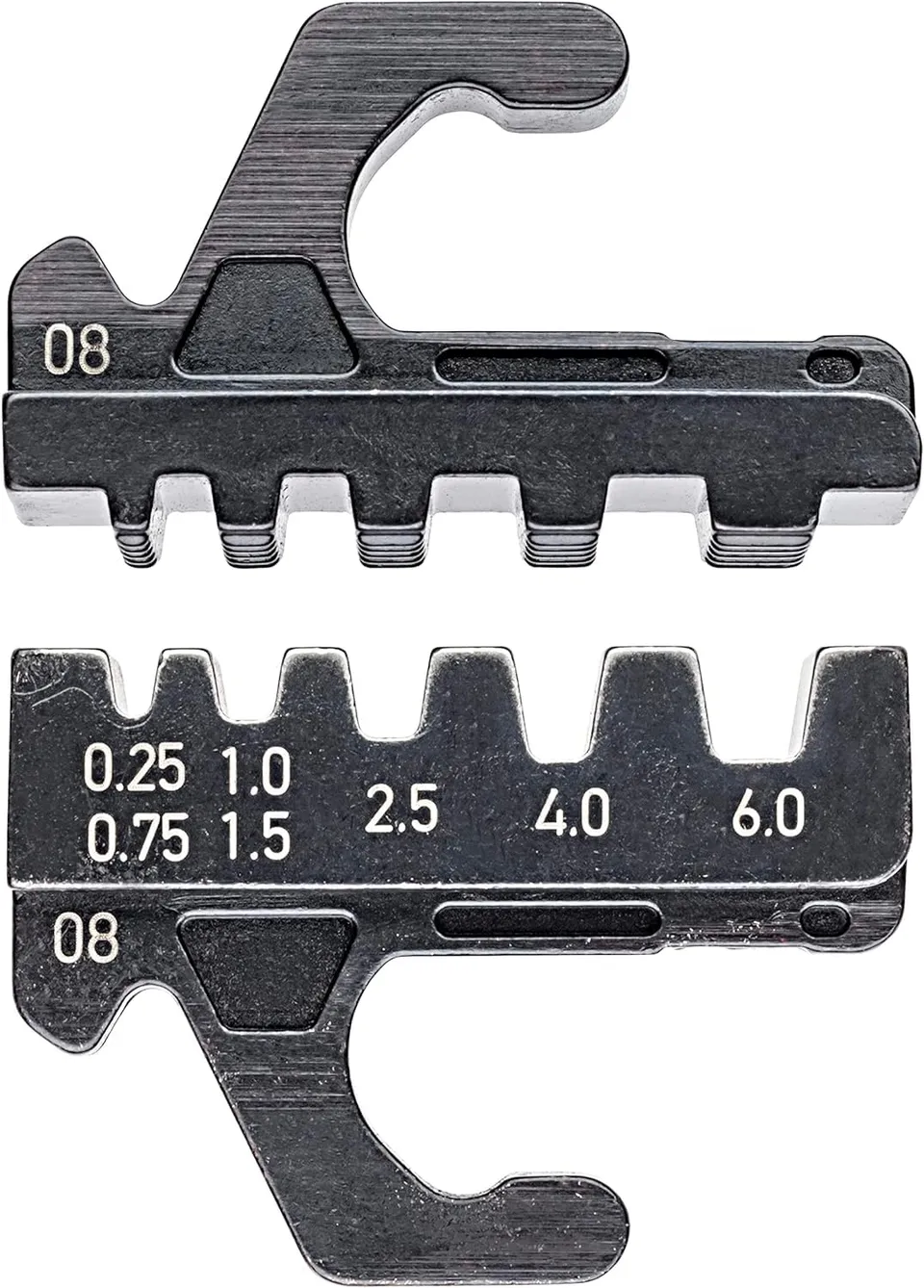 knipex-97-39-08-crimpeinsatz-f-r-aderendh-lsen-0-25-6-mm-isoliert-unisoliert image 1
