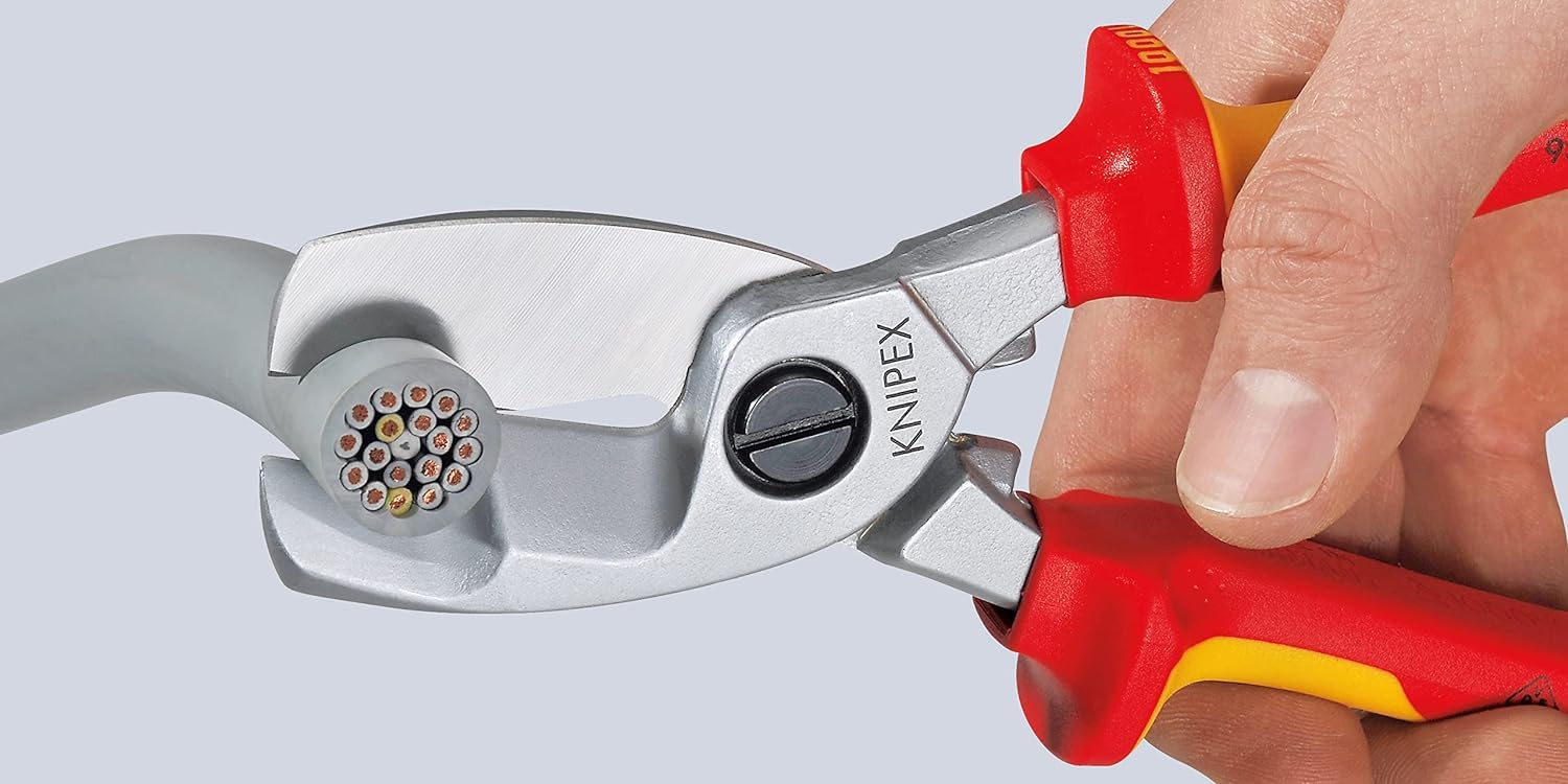 knipex-95-17-200-kabelschere-mit-doppelschneide-vde-gepr-ft-200-mm image 4