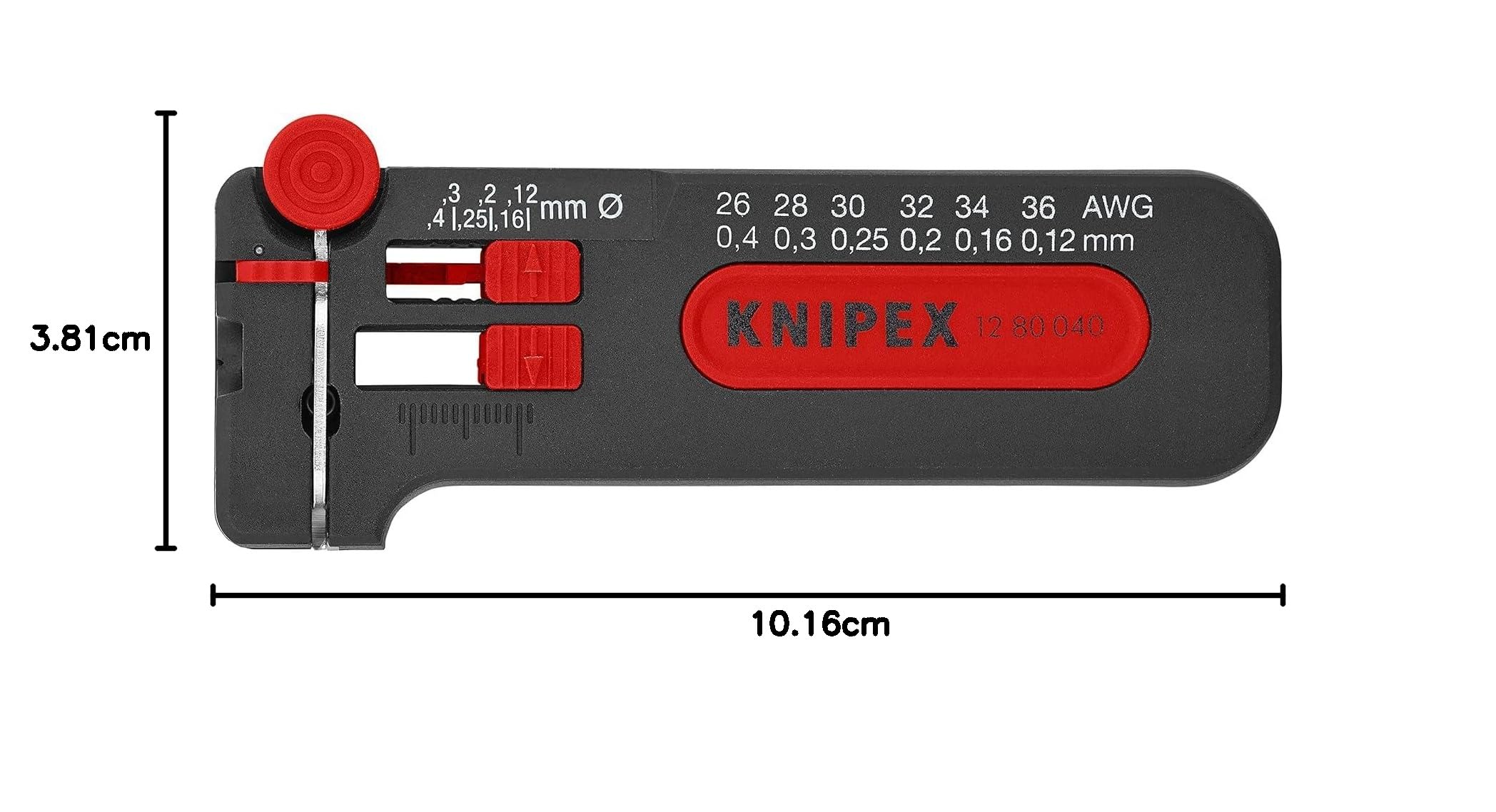 knipex-mini-abisolierwerkzeug-12-80-040-sb-100-mm-mit-drahtschneider image 4