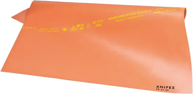 knipex-abdecktuch-aus-gummi-10-m-98-67-15-10000x1000x1-mm-zum-schutz-an-spannung image 1