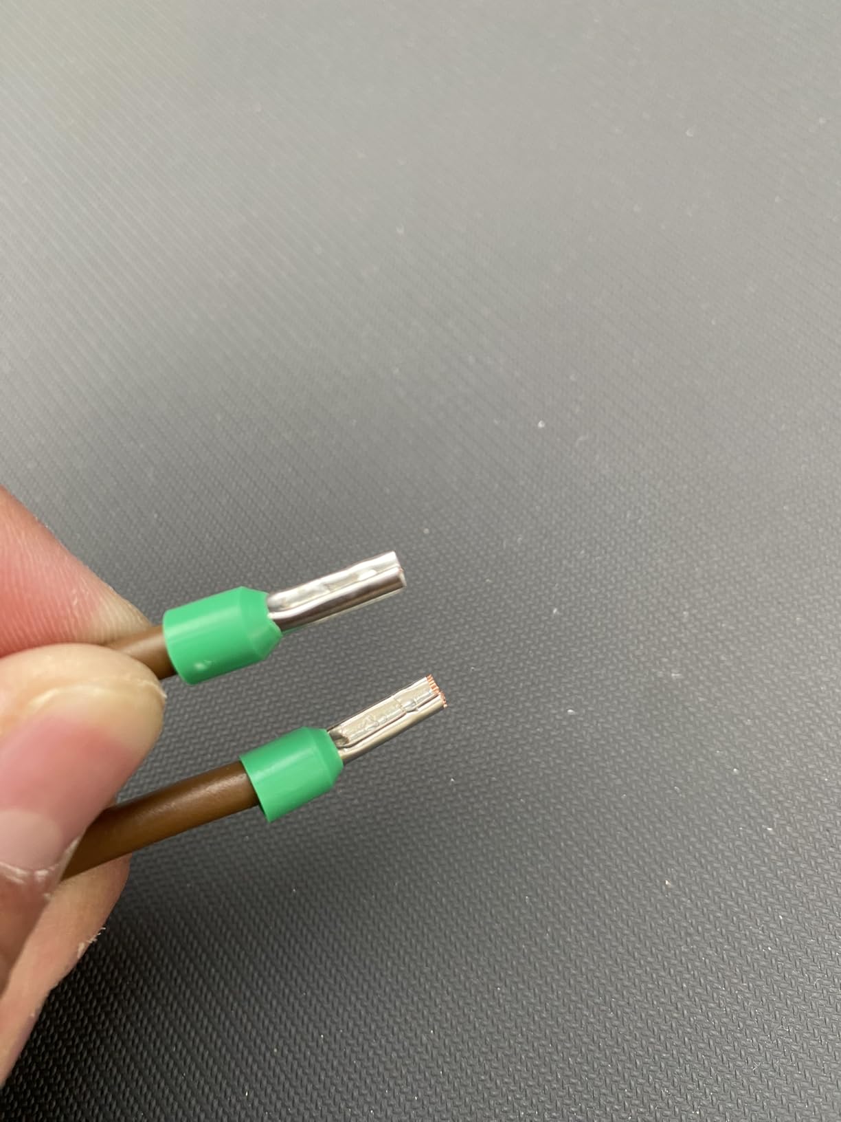 Verpresst 6 und 10 mm² einwandfrei