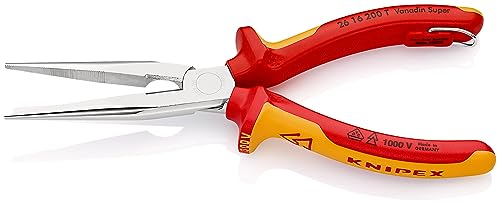 knipex-flachrundzange-mit-schneide-26-16-200-t-vde-storchschnabelzange-200-mm-mi image 5