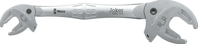 wera-6006-joker-s-l-selbstjustierender-doppelmaulschl-ssel-10-19-mm image 1