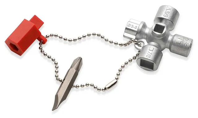 knipex-schaltschrankschl-ssel-00-11-02-standard-44-mm-mit-bit image 1