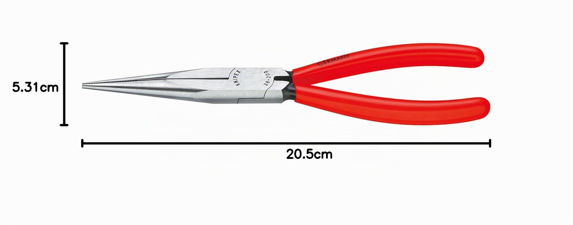 knipex-mechanikerzange-38-11-200-200-mm-kreuzgezahnt-kunststoff-berzogen image 5