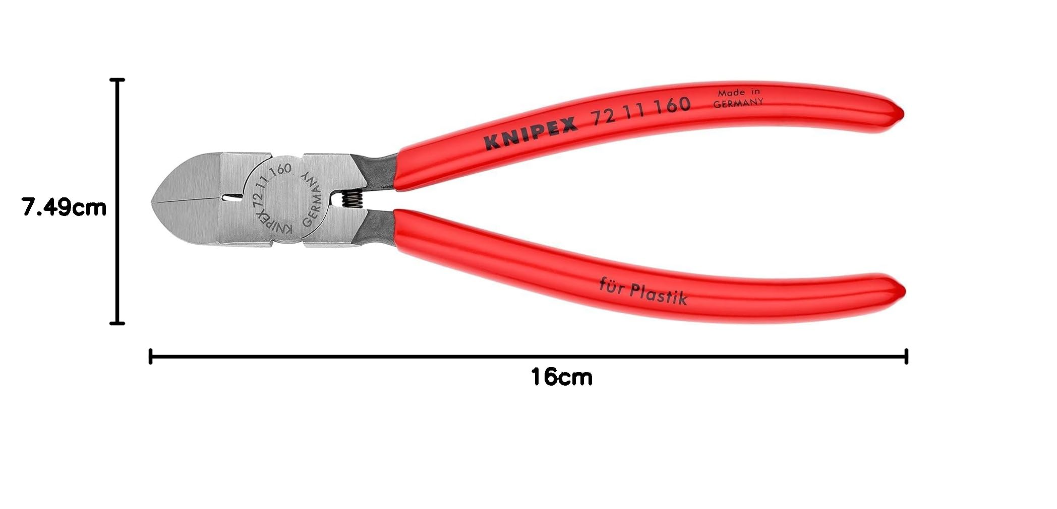 knipex-seitenschneider-72-11-160-160-mm-seitenschneider-f-r-kunststoff image 6