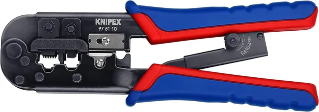 knipex-97-51-10-crimpzange-f-r-westernstecker-rj11-rj45-190-mm image 1