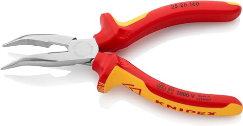 knipex-25-26-160-flachrundzange-mit-schneide-vde-160-mm-verchromt image 7