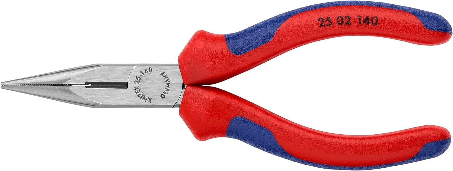 knipex-25-02-140-flachrundzange-mit-schneide-140-mm image 3
