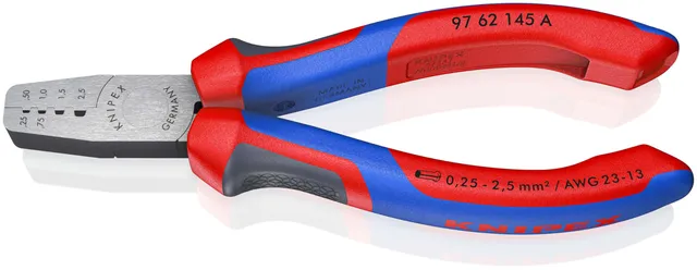knipex-97-62-145-a-crimpzange-f-r-aderendh-lsen-145-mm image 1