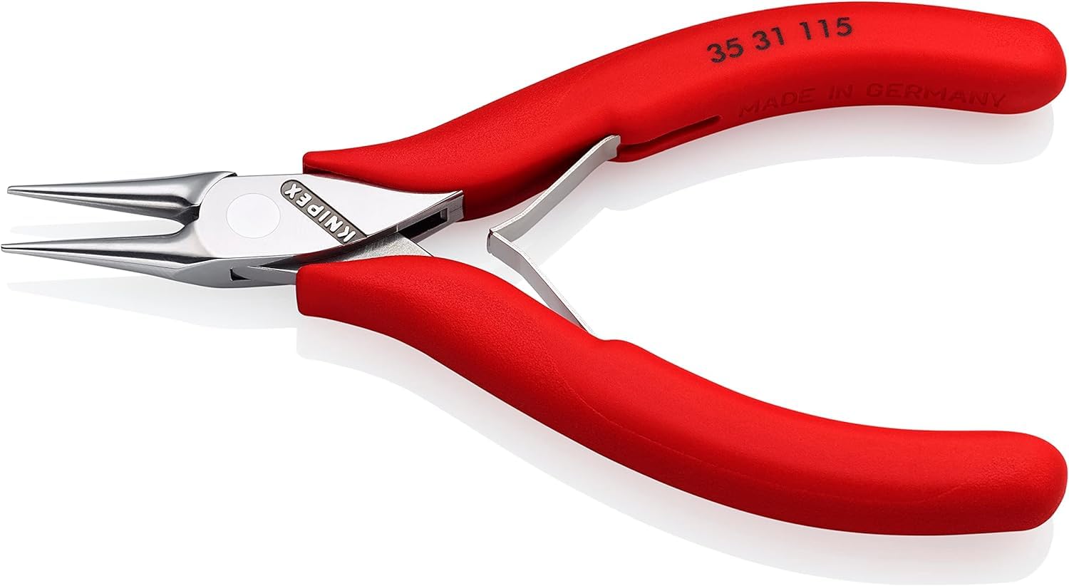knipex-elektronik-greifzange-35-31-115-115-mm-mit-rutschhemmenden-h-llen image 2