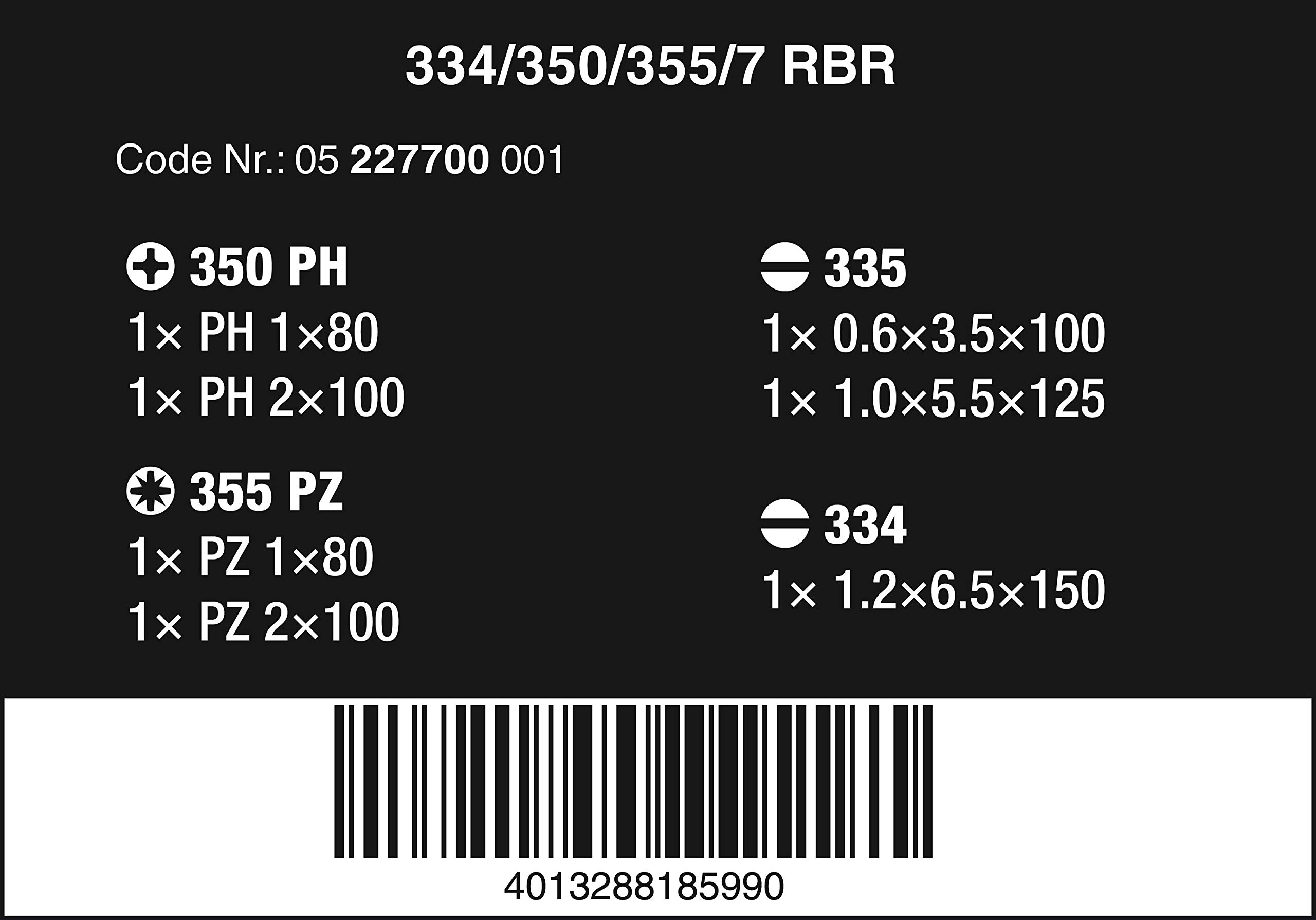 wera-red-bull-racing-schraubendrehersatz-05227700001-kraftform-plus-lasertip-rac image 2