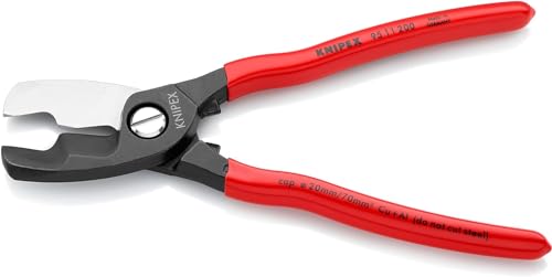 knipex-kabelschere-95-11-200-sb-200-mm-mit-doppelschneide-f-r-cu-al-bis-70-mm image 8