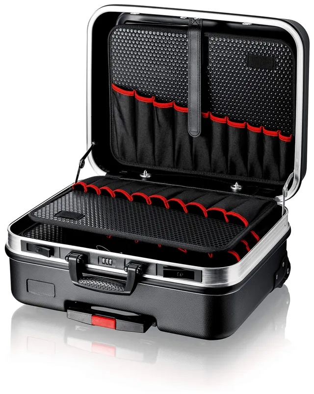 knipex-00-21-06-le-werkzeugkoffer-big-basic-move-leer-mit-rollen-und-teleskopgri image 1