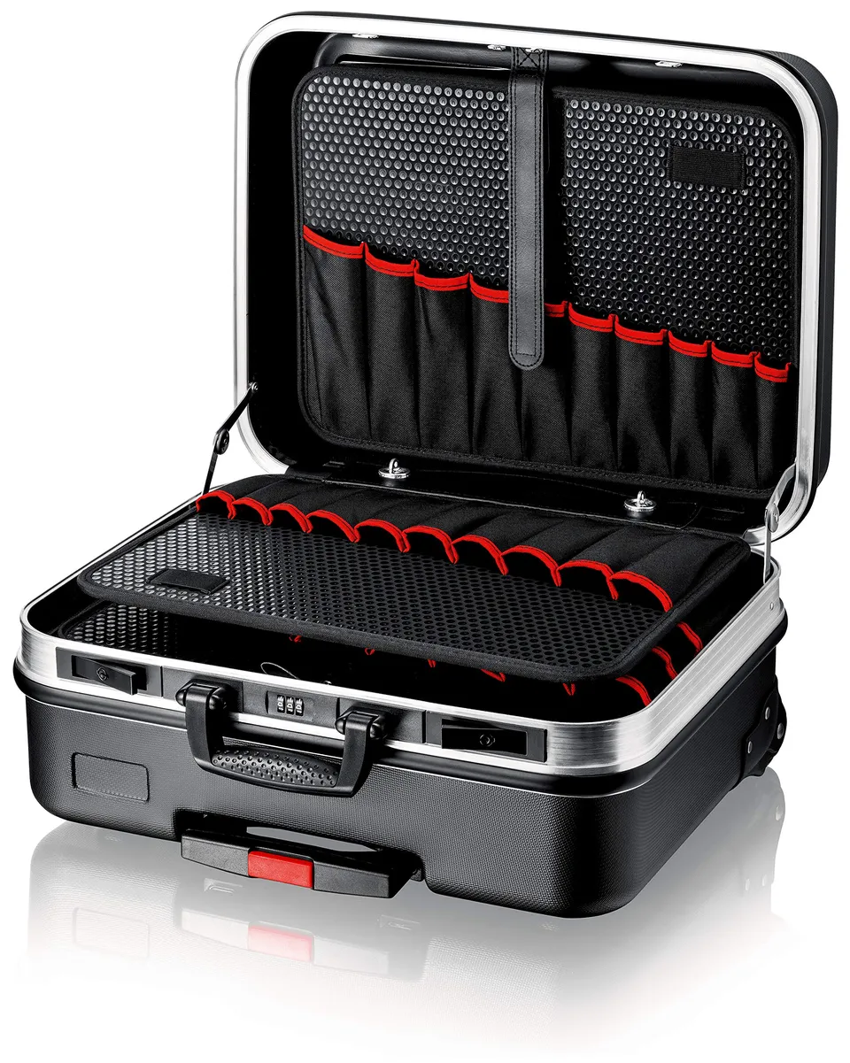 knipex-00-21-06-le-werkzeugkoffer-big-basic-move-leer-mit-rollen-und-teleskopgri image 1