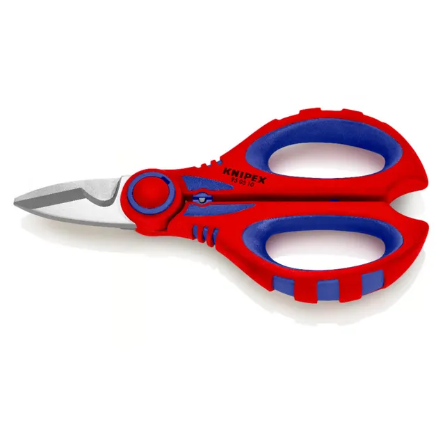 knipex-elektrikerschere-95-05-10-sb-160-mm-mehrkomponenten-h-llen-glasfaserverst image 1