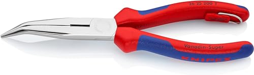 knipex-flachrundzange-mit-schneide-26-25-200-t-bk-verchromt-200-mm image 5