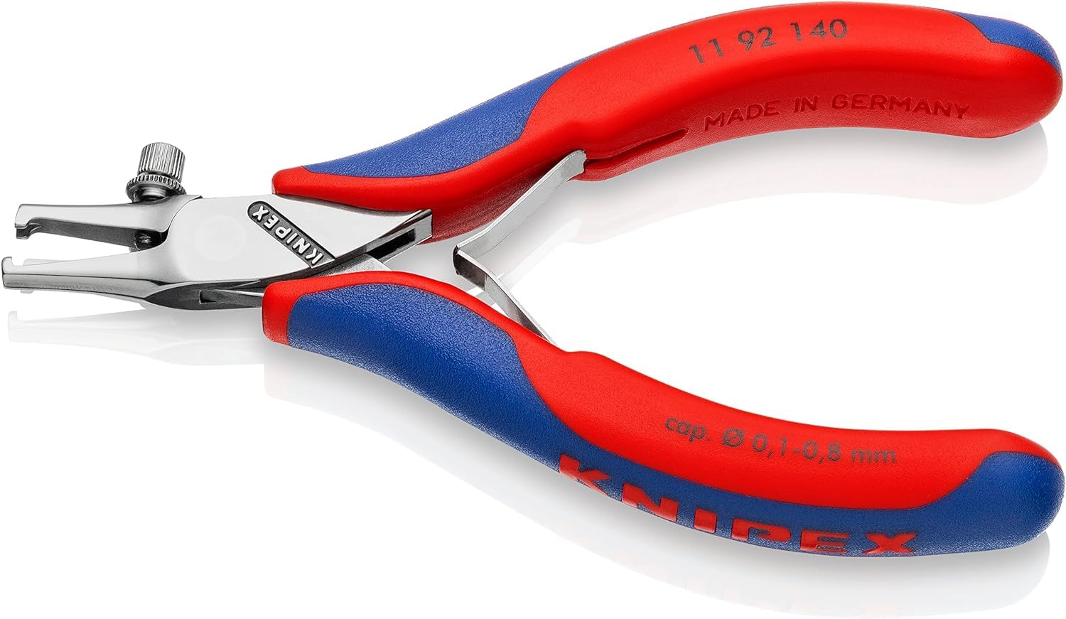 knipex-elektronik-abisolierzange-11-92-140-0-1-0-8-mm-140-mm-mehrkomponenten-h-l image 2