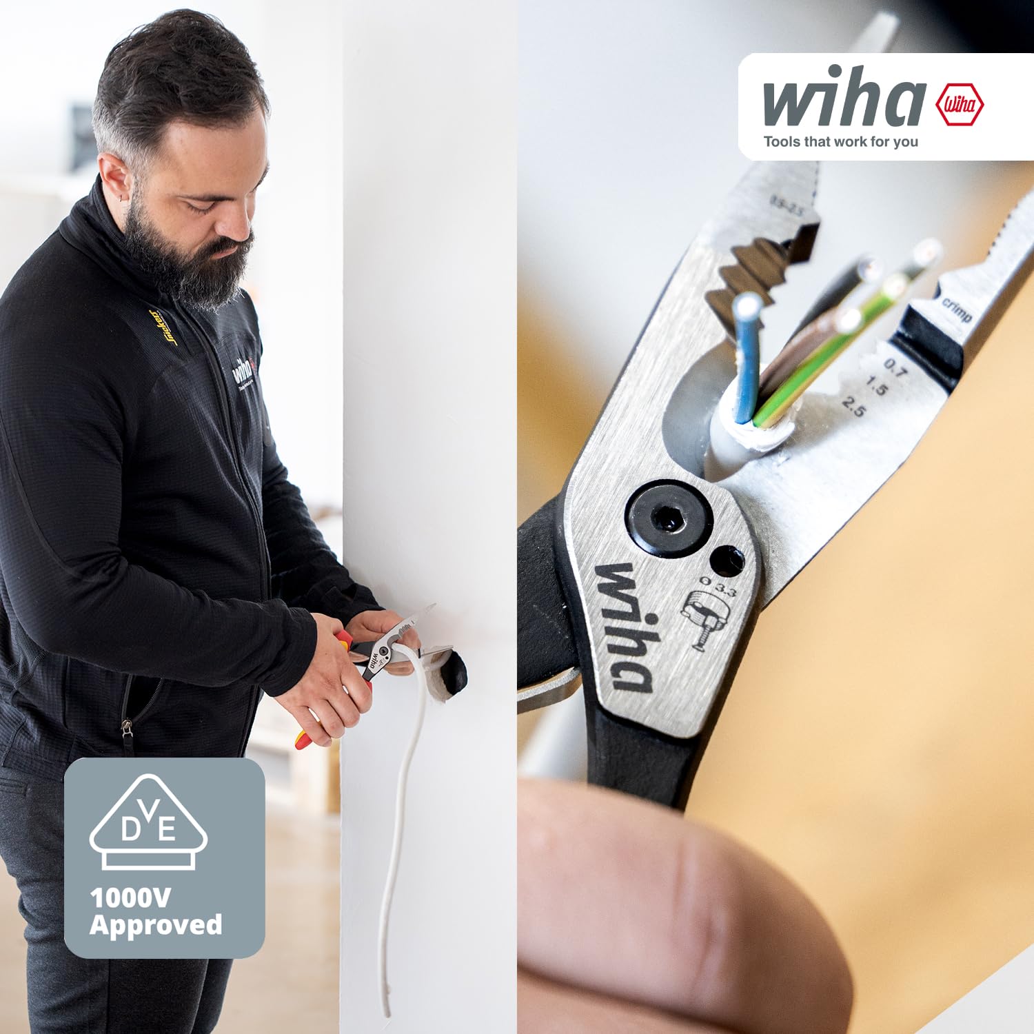 wiha-45705-multifunktionszange-8in1-f-r-elektriker-crimpen-abisolieren-schneiden image 3