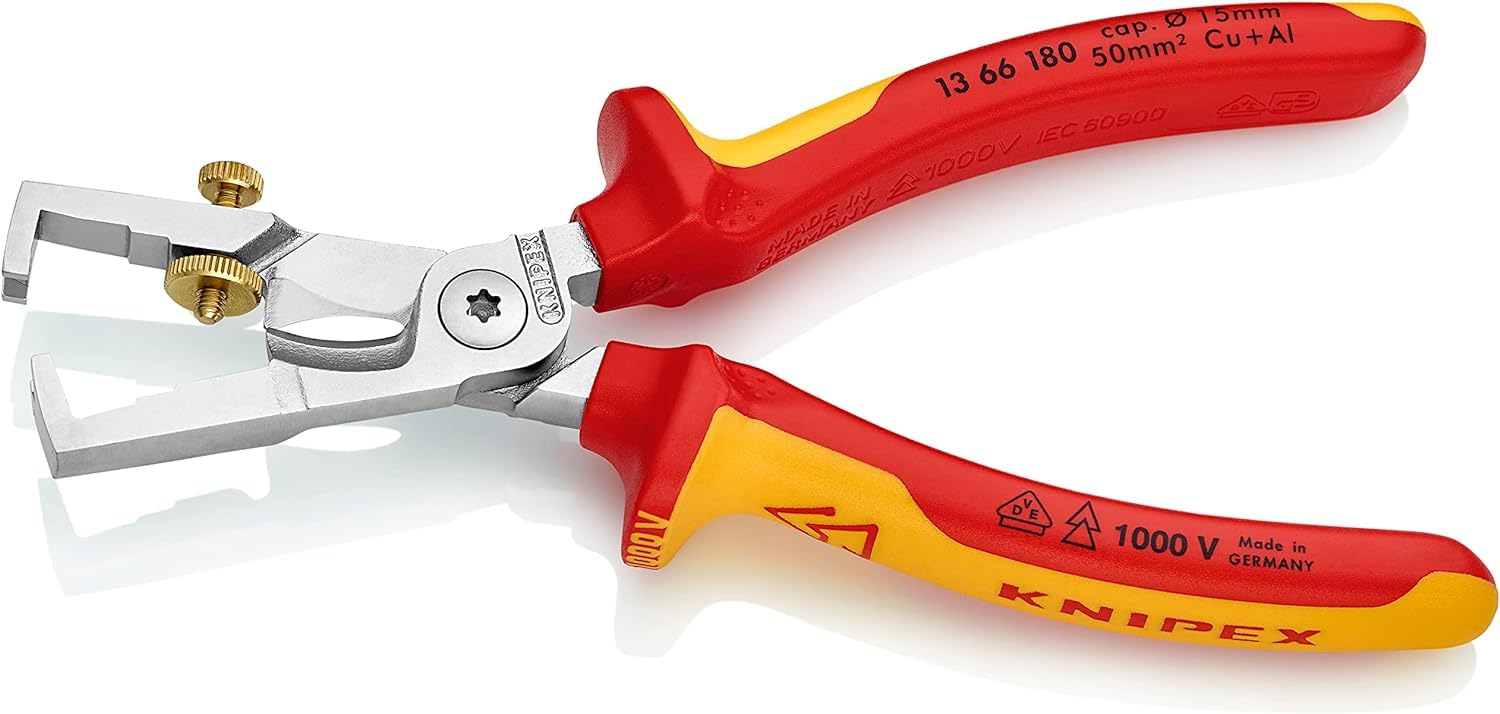 knipex-strix-13-66-180-abisolierzange-mit-kabelschere-180-mm-vde image 2