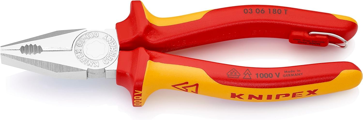 knipex-kombizange-03-06-180-t-vde-180-mm image 1