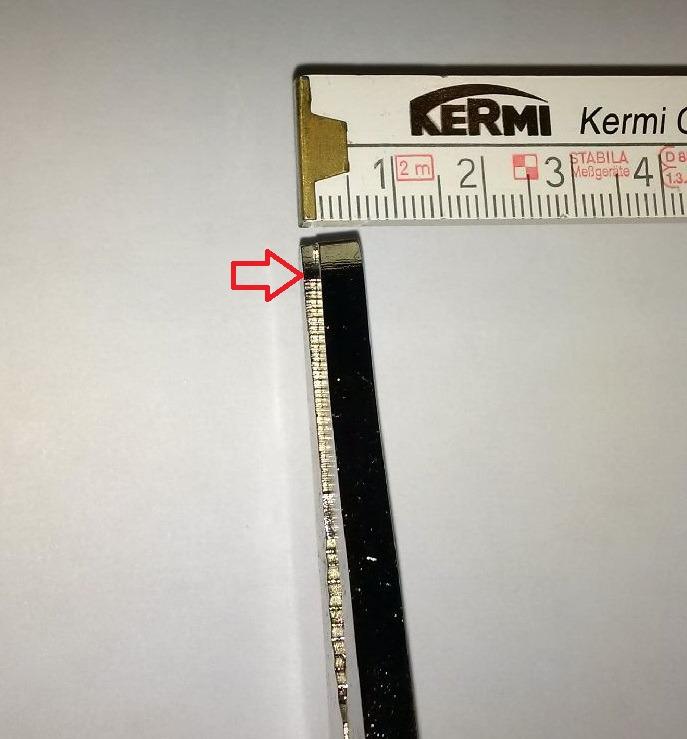 Funktioniert, Kanten etwas scharf