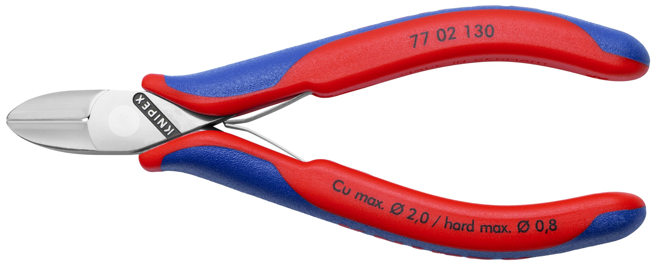 knipex-elektronik-seitenschneider-77-02-130-130-mm-mit-mehrkomponenten-h-llen image 3