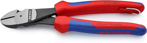 knipex-kraft-seitenschneider-74-22-200-t-bk-200-mm-64-hrc-mit-absturzsicherung image 5