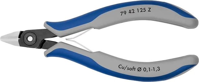 knipex-pr-zisions-elektronik-seitenschneider-79-42-125-z-125-mm image 1