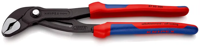 knipex-cobra-hightech-wasserpumpenzange-300-mm-87-02-300-sb image 1