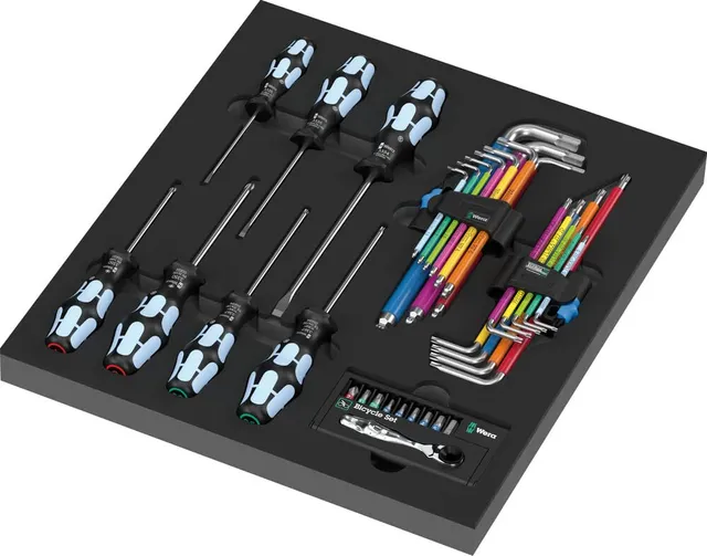 wera-9760-schaumstoffeinlage-stainless-set-1-edelstahl image 1