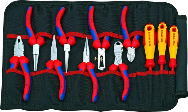 knipex-00-19-41-werkzeug-rolltasche-11-teilig-290-mm image 1
