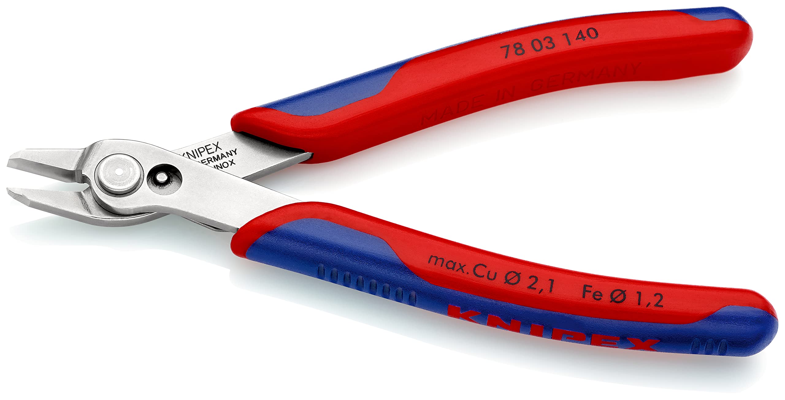 knipex-electronic-super-knips-xl-78-03-140-sb-seitenschneider-140-mm-mit-mehrkom image 3
