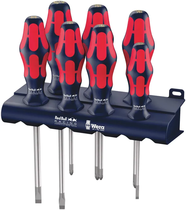 wera-red-bull-racing-schraubendrehersatz-05227700001-kraftform-plus-lasertip-rac image 1